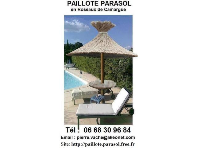 Photo PAILLOTE PARASOL en Roseau de Camargue image 6/6