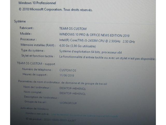 Photo pc portable Fijitsu lifebook S752. image 6/6