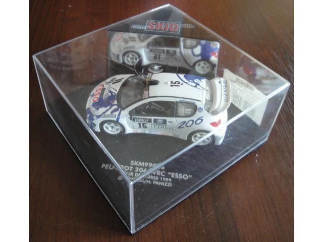 Photo Peugeot 206 WRC Esso tour de Corse 1999 Skid 1/43 image 6/6