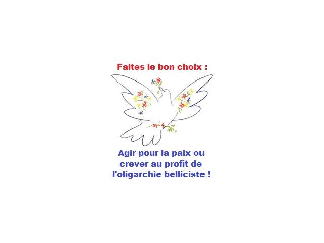 Photo Rassemblement & expos ; refus guerres : Ukraine, Levant, Civile ! image 6/6