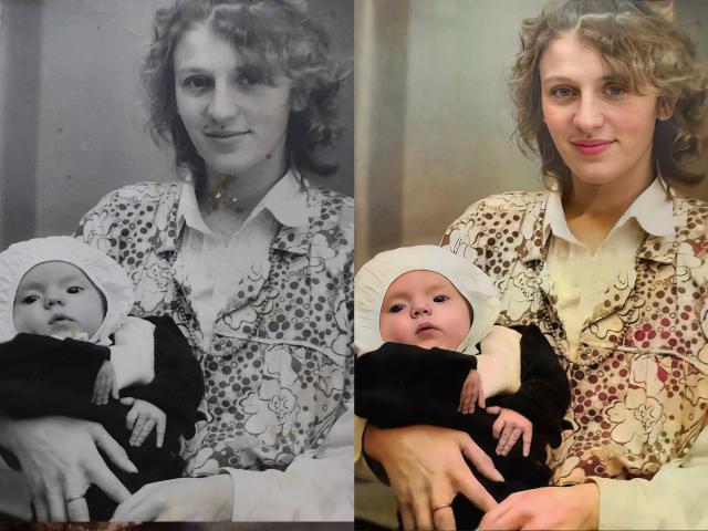 Photo Restauration d'anciennes photos d'une ancienne photo image 6/6