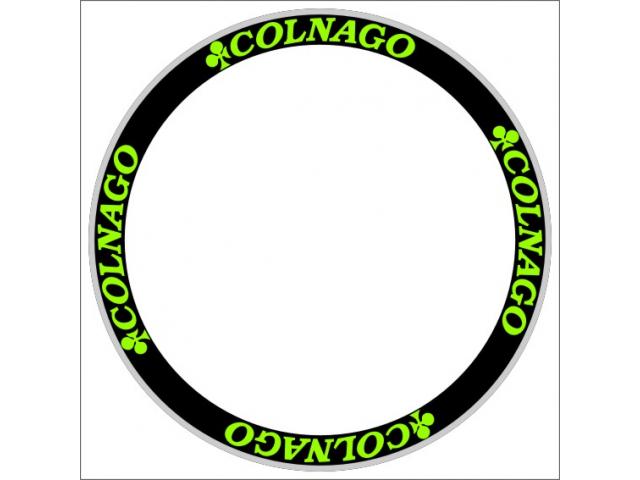 Photo stickers autocollants decal COLNAGO roues 700c jantes 45mm 48mm 50mm image 6/6