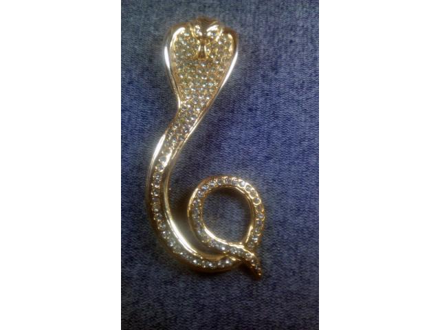 Photo Superbe Broche Cobra. image 6/6