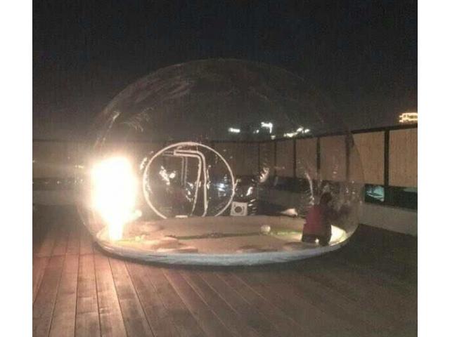Photo tente globe   Powernaxe Tente à bulles Bubble House image 6/6