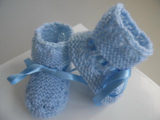 Photo Tricot bébé Duo bleu rayé Astra image 6/6