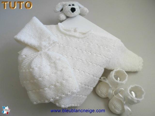 Photo Tuto explications trousseau blanc ligne astra tricot bb image 6/6