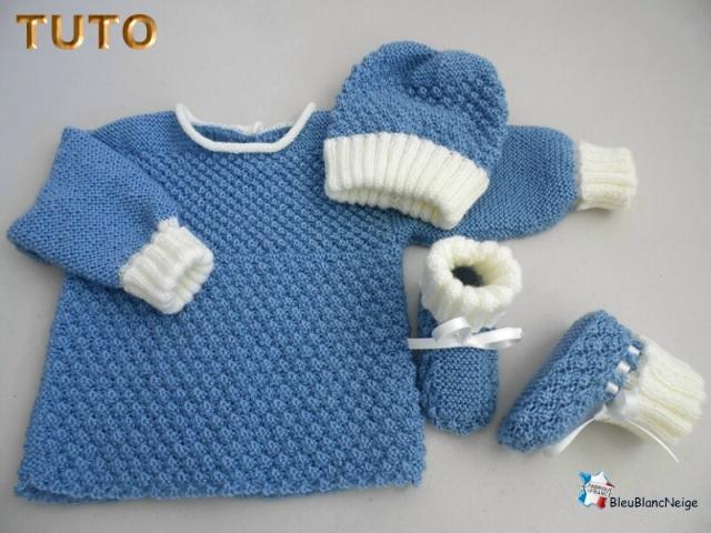 Photo Tuto explications trousseau bleu-écru astra tricot bb image 6/6