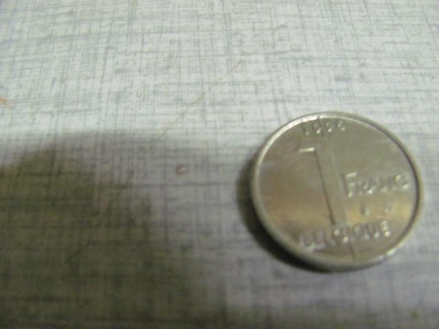 Photo vend pièce de monnaie de l'année 1998 20 franc de belgique a image 6/6